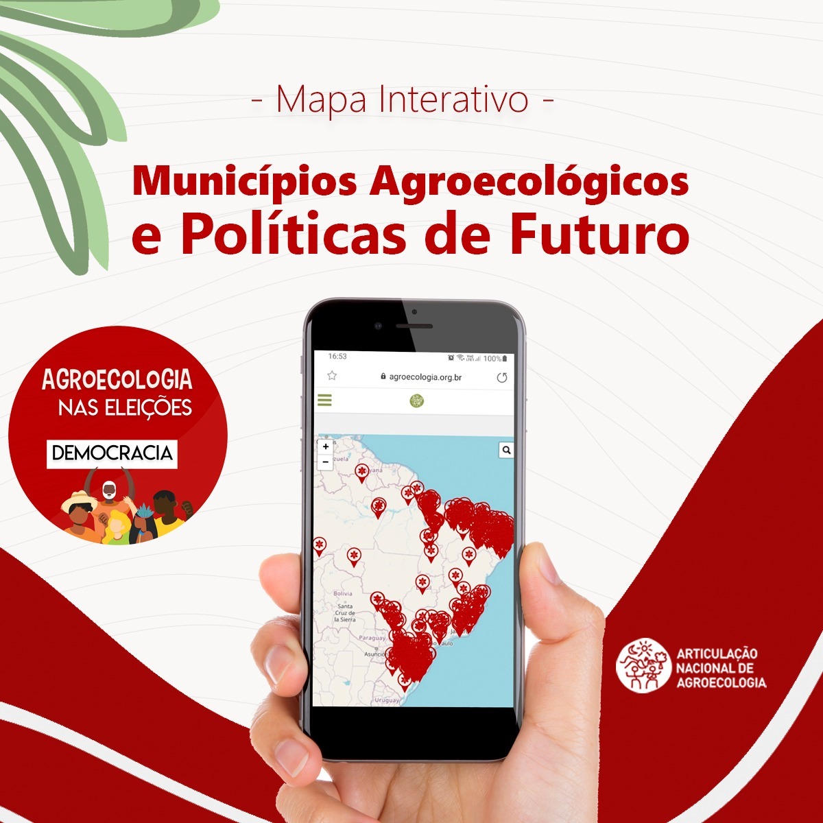 EITA implementa mapa interativo da Pesquisa ‘Municípios Agroecológicos e Políticas de Futuro’