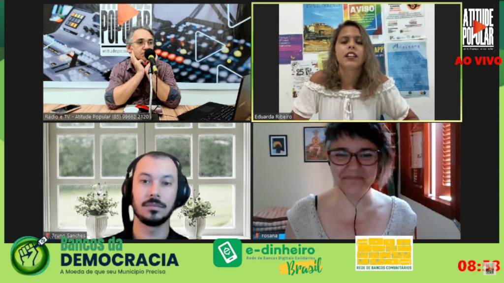 Tecnologias e finanças solidárias: programa na Rádio Atitude Popular
