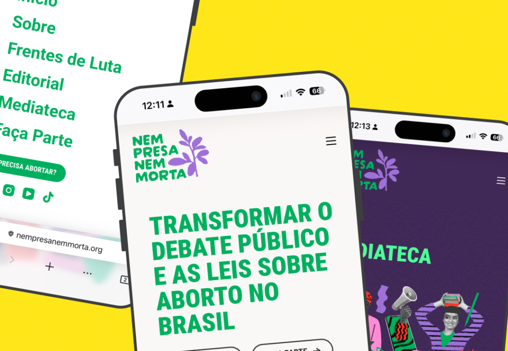 Nem Presa Nem Morta: a campanha está de site novo